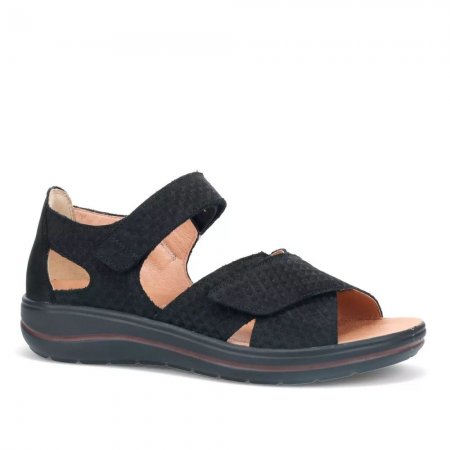 HARTJES | POP SANDALE 132.2101 | ZWART-BLAK