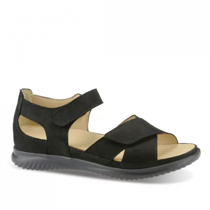 HARTJES | BREEZE SANDALE 132.1113 | ZWART